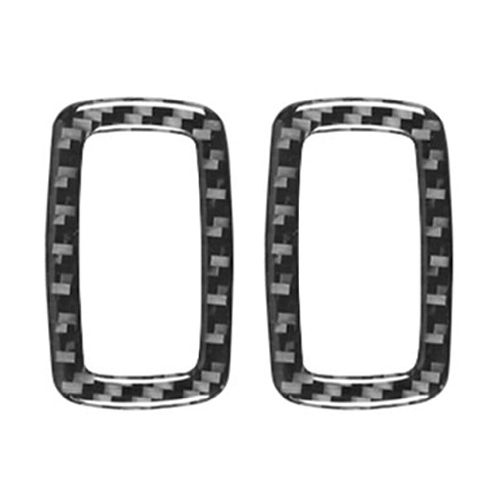 Rear Door Window Lift Panel Cover Trim for Dodge Journey 2011-2018 Carbon Fiber