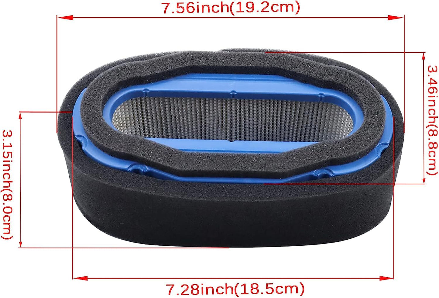 Air Filter for Kawasaki FH601V FH641V FH680V FH721V/19-25HP engines 11013-7027