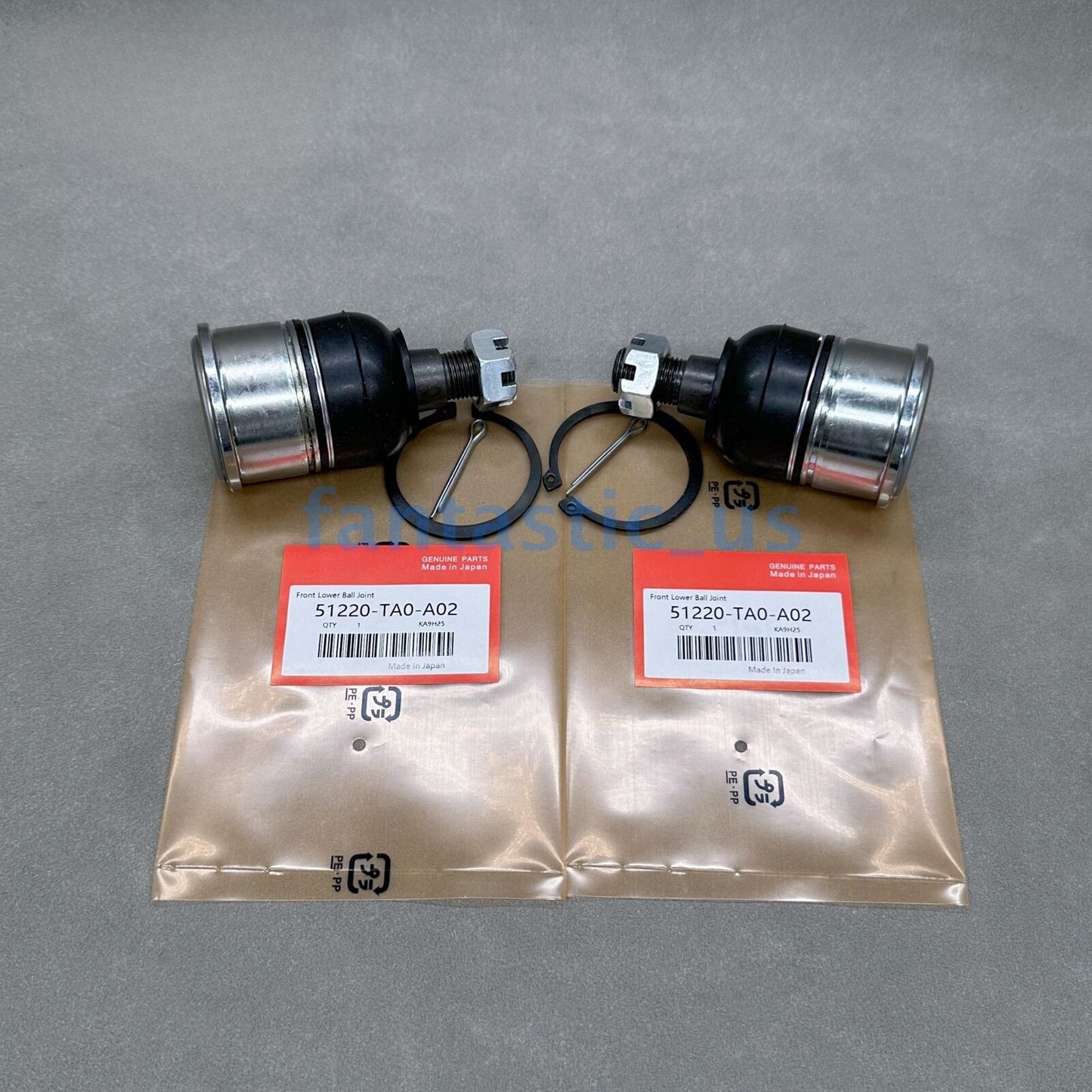 Two new front ball joints for Honda for Acura 51220-TA0-A02
