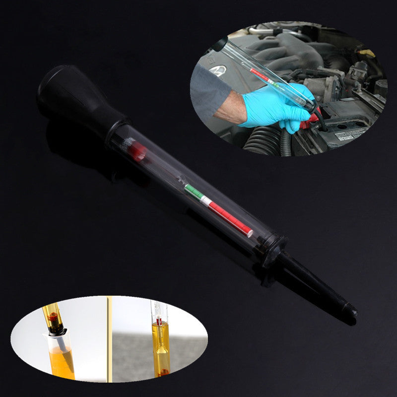 Car Battery Hydrometer Dial Easy Read Hand Glass Acid Electrolytic Tester Tool
