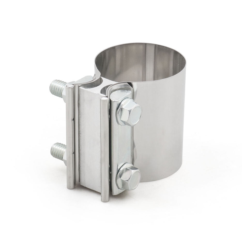5-inch Butt connector with exhaust jacket coupler; exhaust coupler prevents leakage.