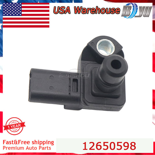 MAP Sensor Manifold Absolute Pressure for Chevrolet for Cadillac 2016-2019 12650598