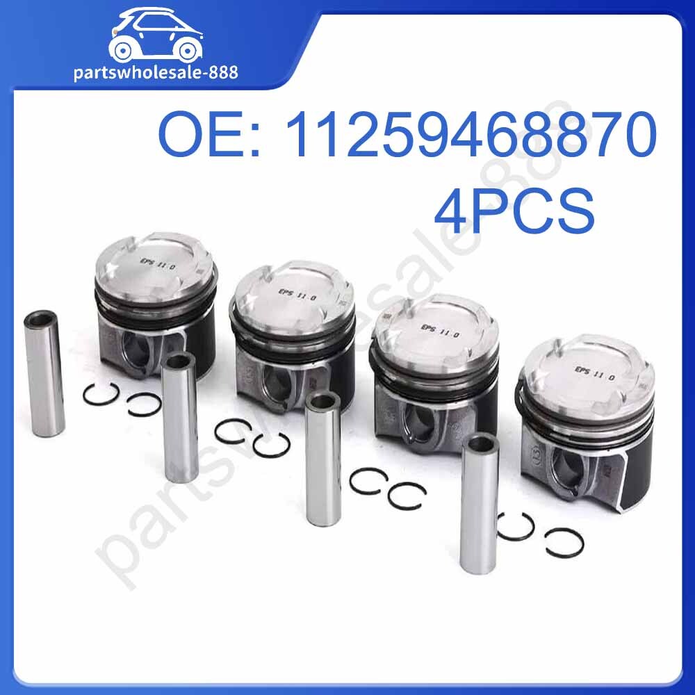 Pistons  Rings Set CR 11:1 for BMW 320i for Mini Cooper S F30 F55 F56 B46 B48 2.0