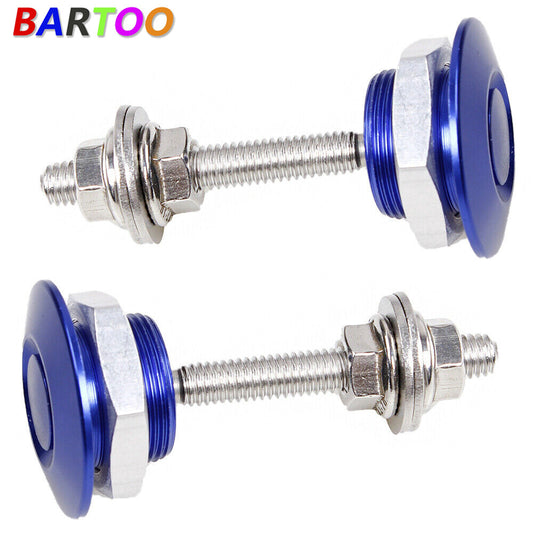 2X Car Bumper Latch Kit Push Button Quick Release Hood Bonnet Pins Lock Clip