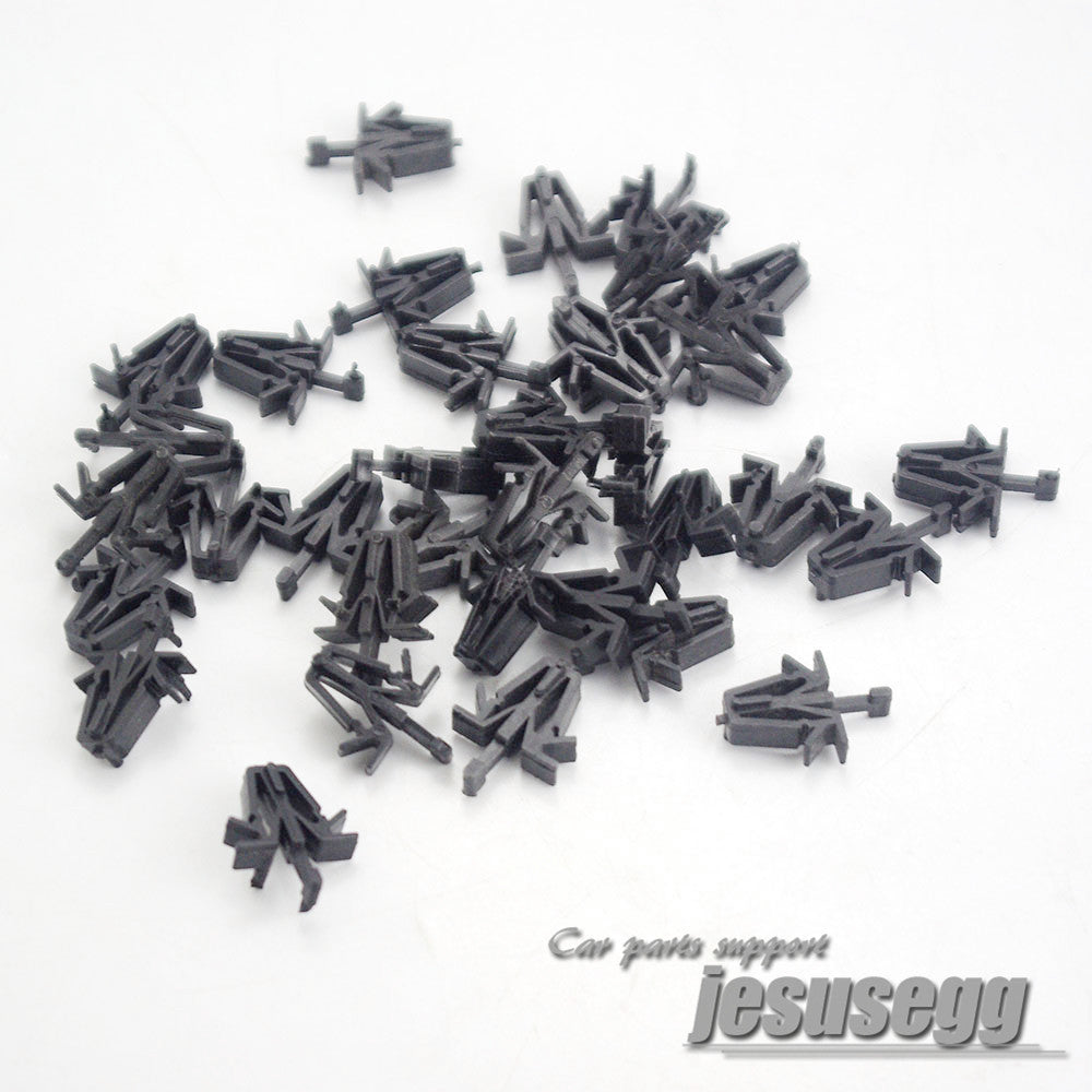 25pcs Clip Door Trim Radiator Grille Rivet Retainer Clip Fastener for Toyota