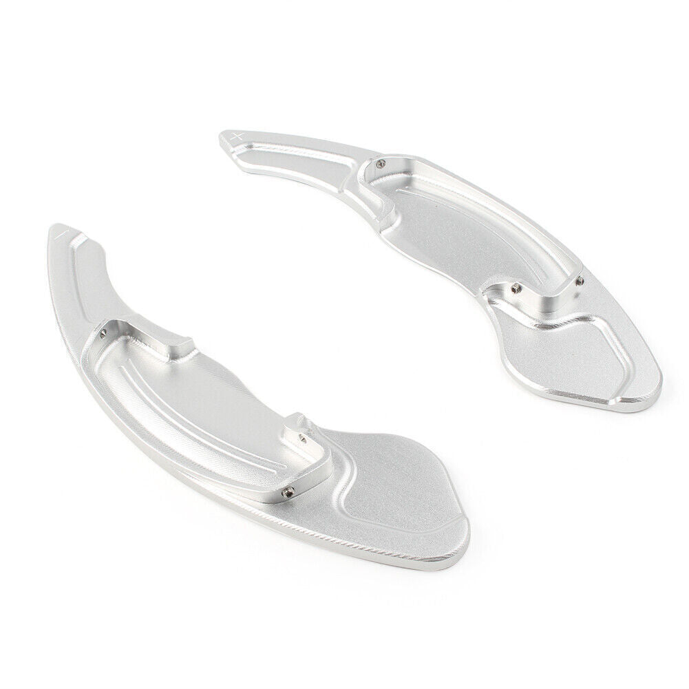 2xSteering Wheel Padel Shift Extension Shifter for Honda Accord for Acura CDX Silver