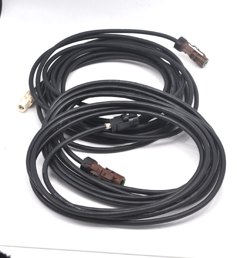 4x SURROUND Side Front Rear CAMERA CONNECT cable for MERCEDES W205 W222 W213 GLC