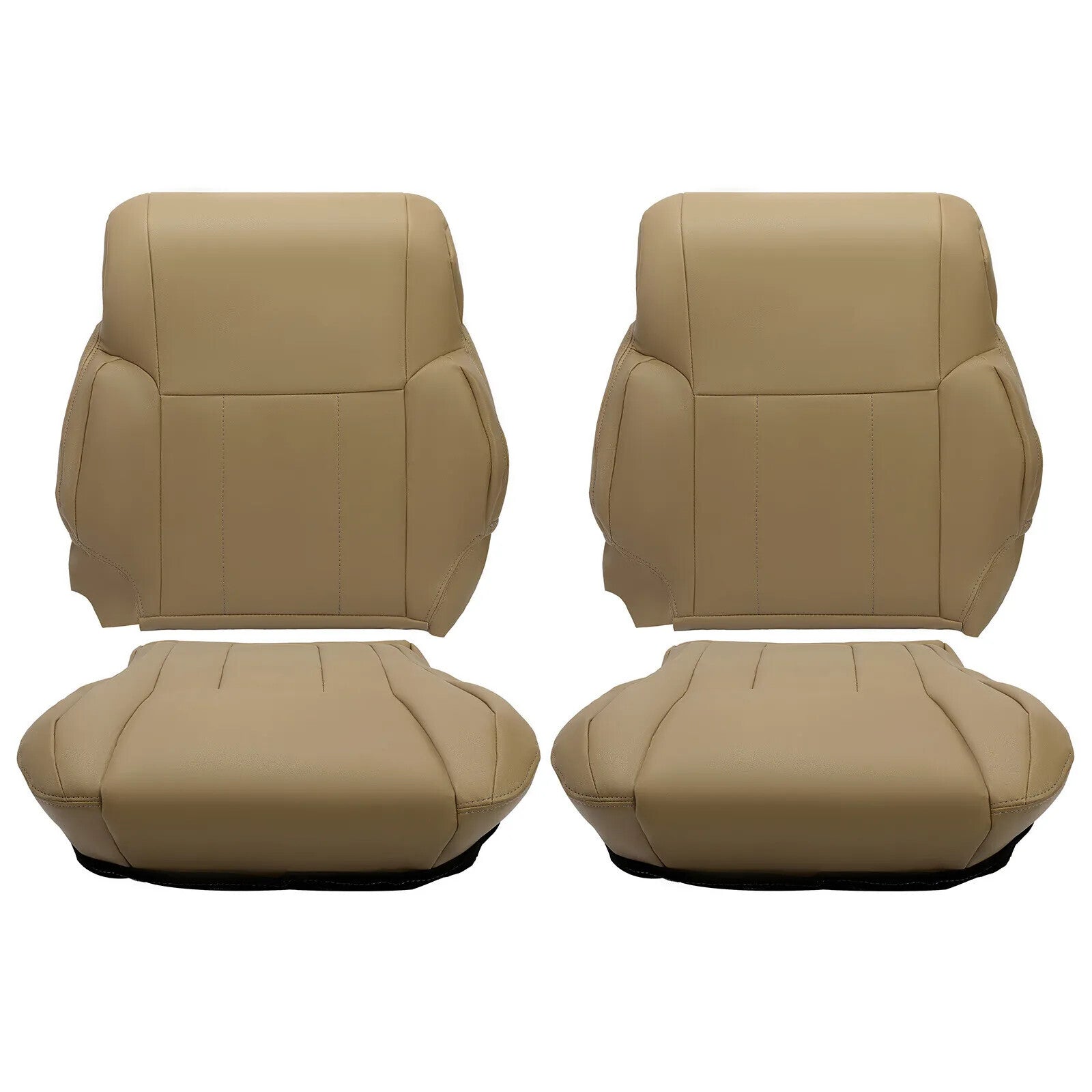 4pcs for Toyota 4Runner for Seat Cover Driver Passenger for Seat Oak Tan