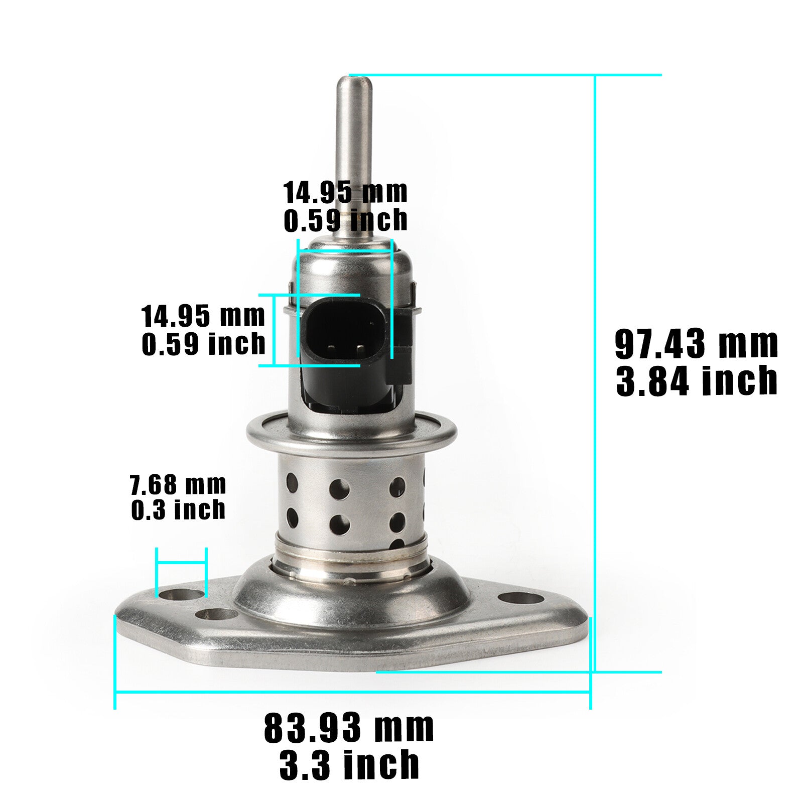 new diesel exhaust fluid nozzle 04627241AF, suitable for 13-22 rpm, 2500 rpm, 3500 rpm.