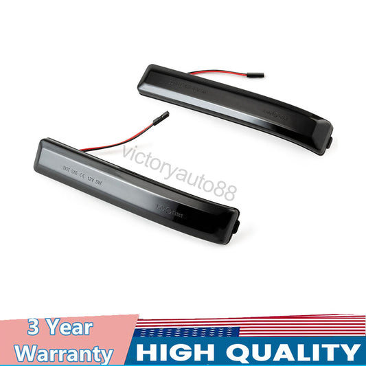 New LH/RH LED Side Mirror Light and Turn Signal Reflector for Ford F-150 09-14