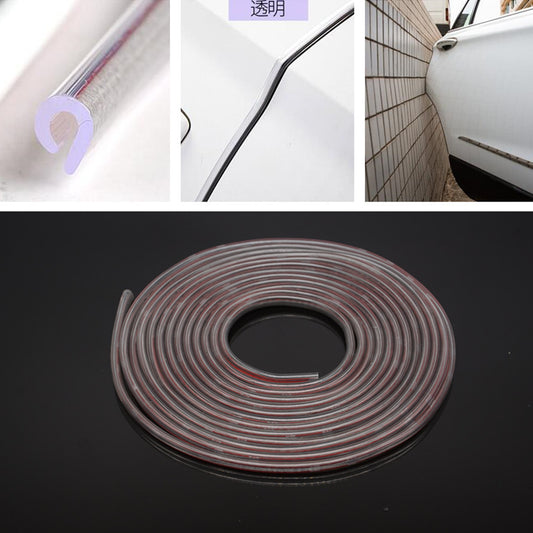 Car Anti-Rub Door Edge 5m Strip Invisible Protection Anti-collision Transparent