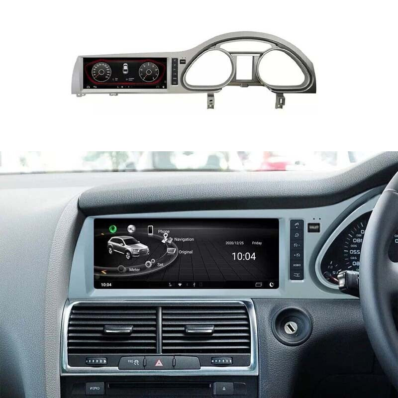Android GPS Navigation 10.25 Touchscreen for Audi Q7 4L 3G Mmi RHD Bluetooth