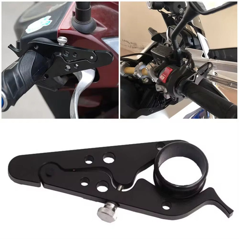 Motorcycle Cruise Control Lock Retainer Relieve Stress Durable Wrist Grip Black