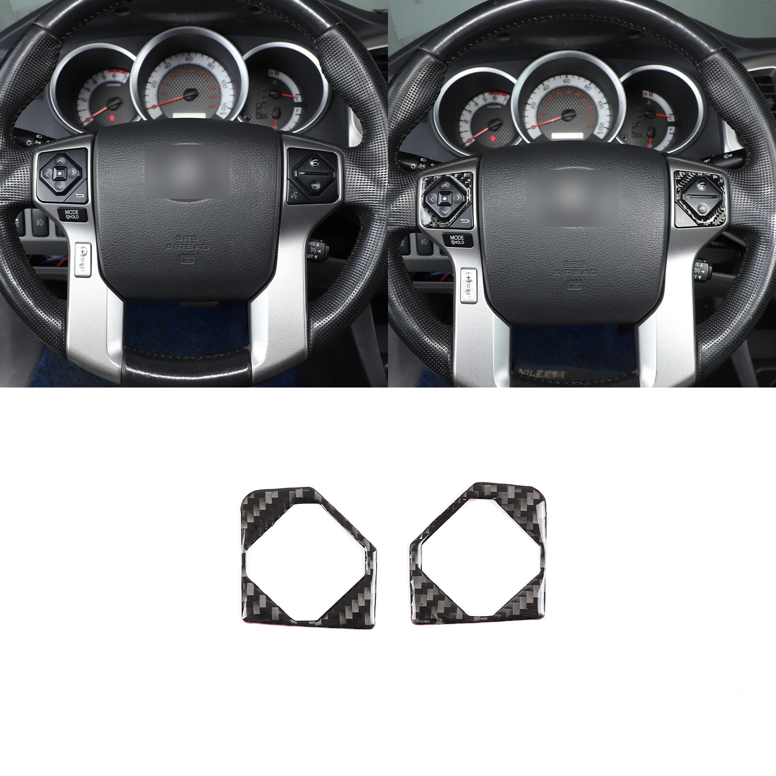 Carbon fiber ABS armrest rear ventilation cover trim for BMW 3 Series E90 (2005-12-)