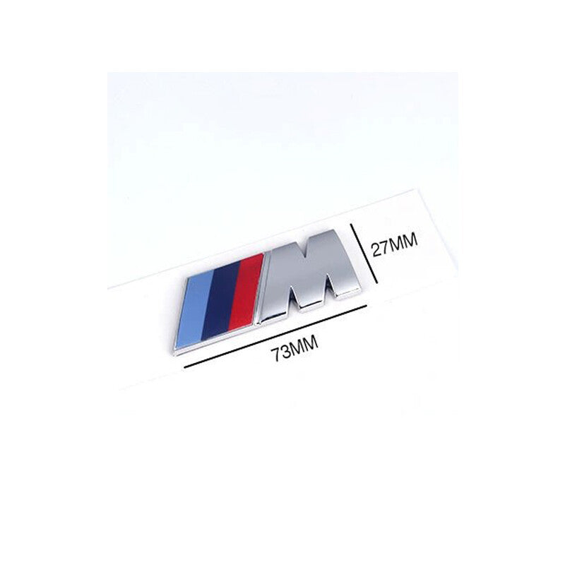 for BMW M Series X2M Trunk Emblem Size Middle Lettering Decal Badge Set