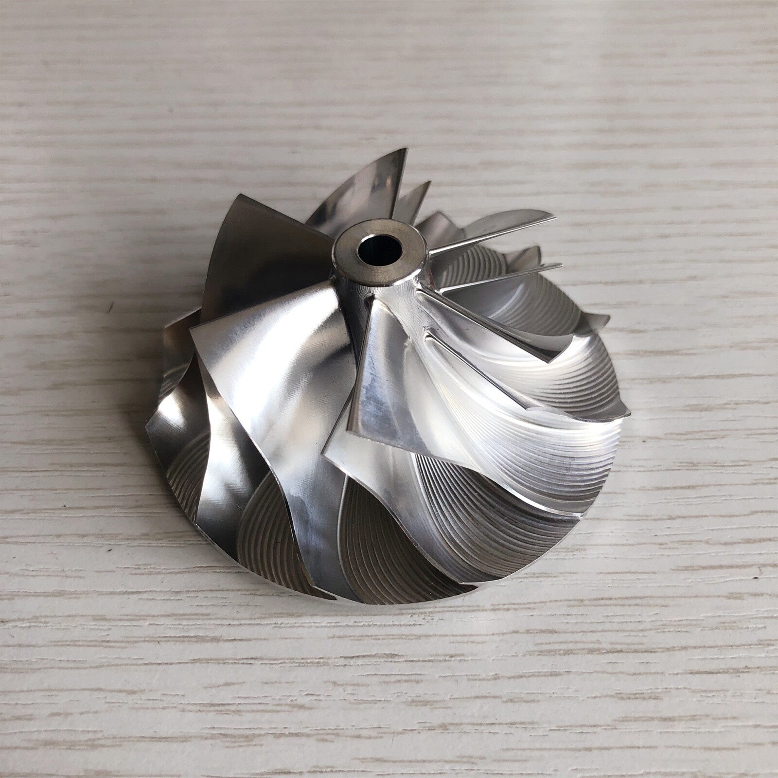 CT26 52.75/72.00 mm 6+6 insert turbine milling/bulk compressor wheel