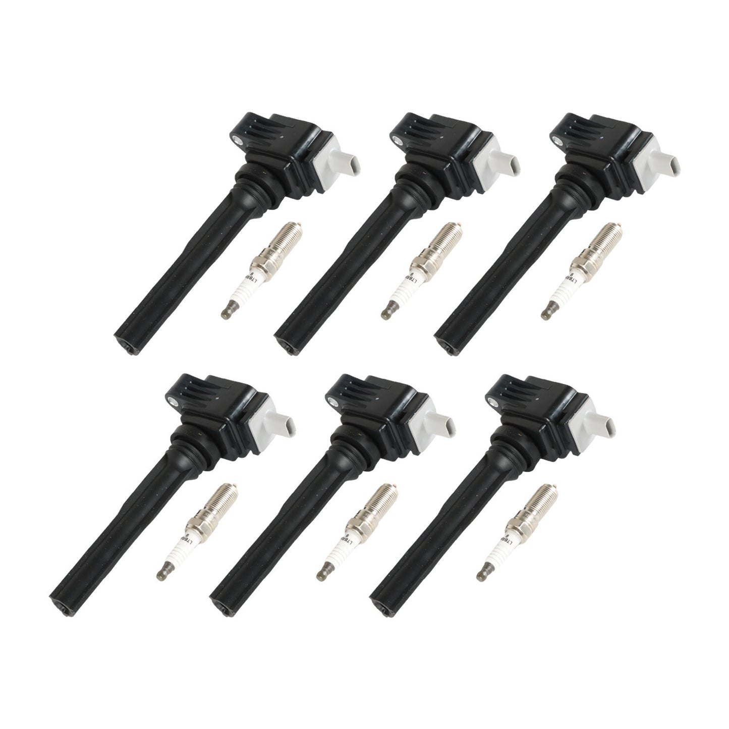 6 Ignition Coils+6 Iridium Spark Plug for Ford F150 UF826+94372 vastvehicle