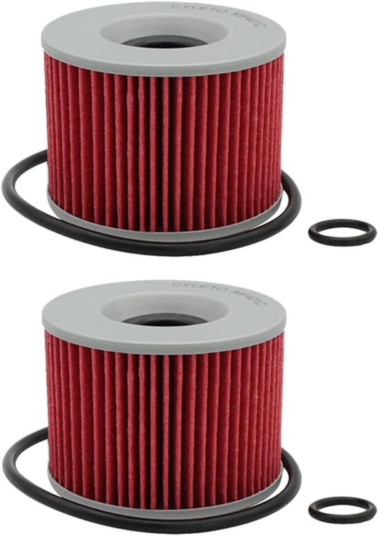Oil Filter for KAWASAKI 1000 KZ1000 KZ1000P POLICE 1982-2005 / KZ1000R 2 Pack