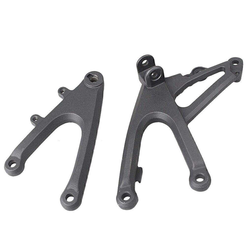 Moto Front Footrests Foot Peg Kit Assembly for Yamaha YZF R1 2007-2008 Abrasive