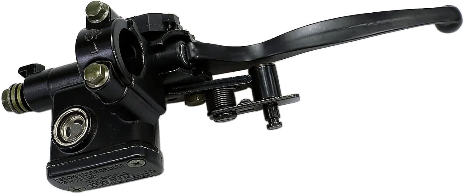Sollon 7/8 Left Hydraulic Brake Master Cylinder Lever Pump Replace for 50cc 70cc