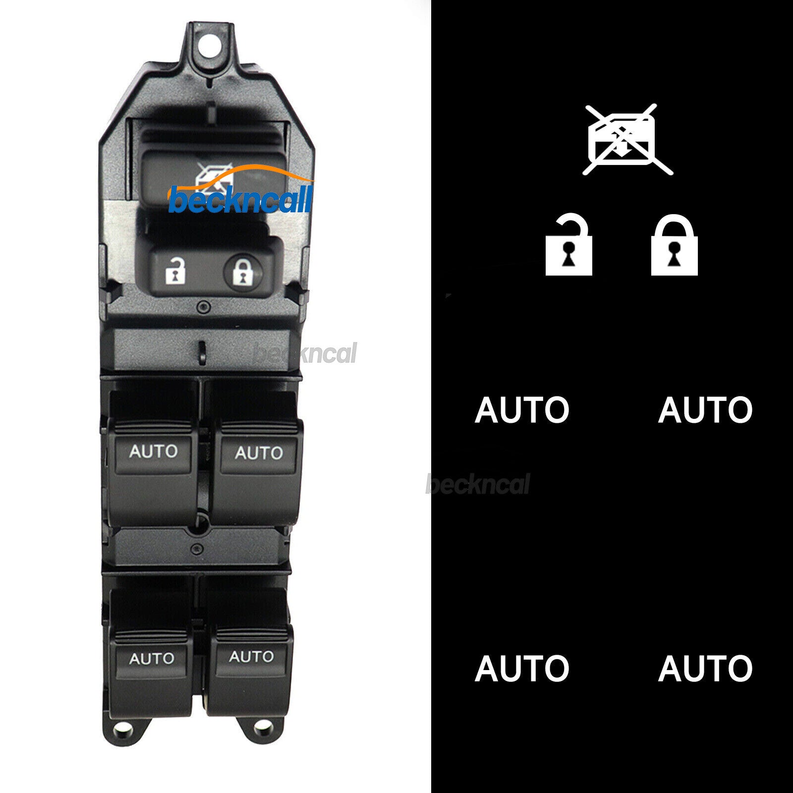 Driver Side LED Power Window Switch Auto Down Up Fit for Toyota Tundra 2007-2021