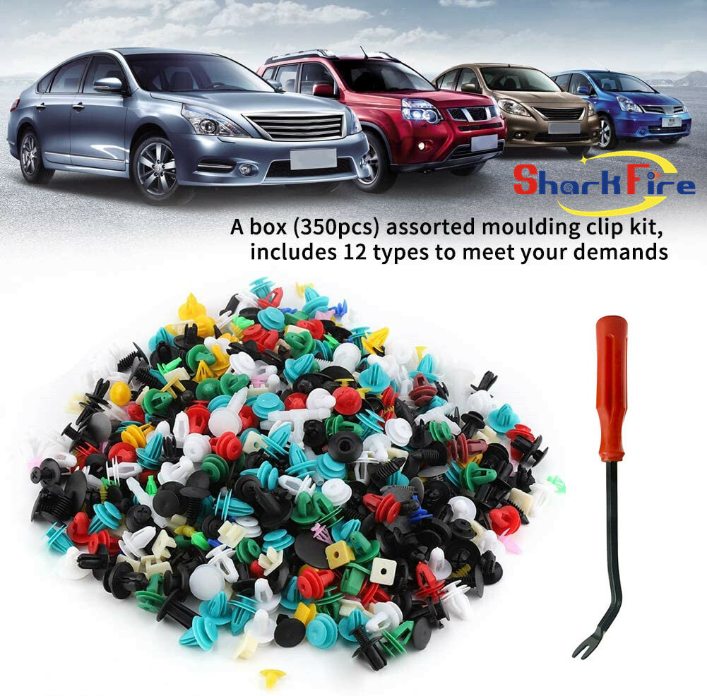 Car Nylon Bumper Fender Trimetainer Fastener Rivet Push Clips for Ford for Chrysler