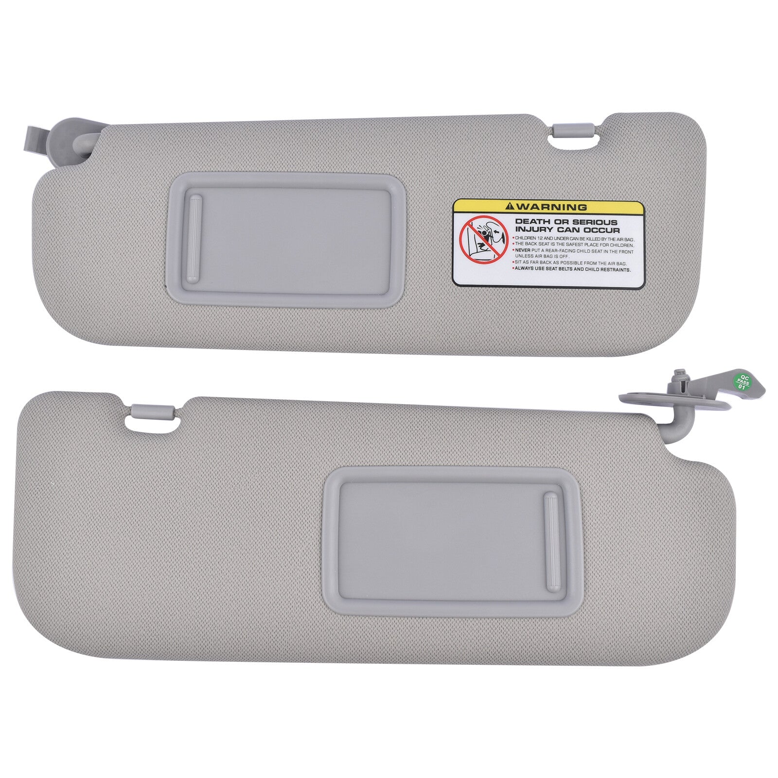 852103X000TX 852203X000 Sun Visor Gray LH Right Hand Grip for Hyundai for Elantra MD 2011-2015 GL