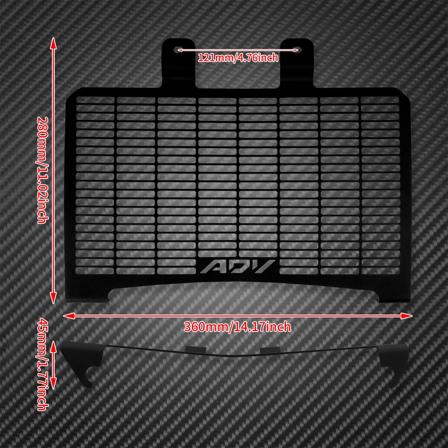 Front Shield Radiator Guard Grille Cover Fit for Harley Pan America Special 2021