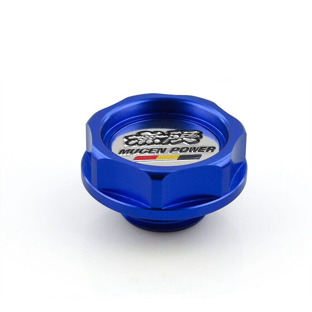 Blue Oil Filler Cap+ Radiator Cap+ Oil Dipstick for Honda for Acura K24 K Series
