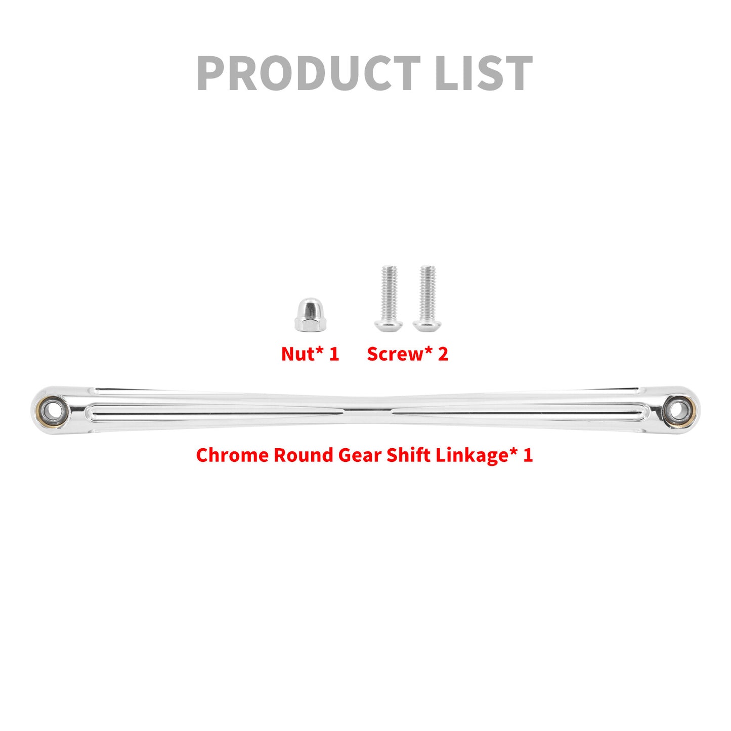 Chrome Gear Shifter Shift Linkage for Harley Touring Road Electra Glide 86-2023
