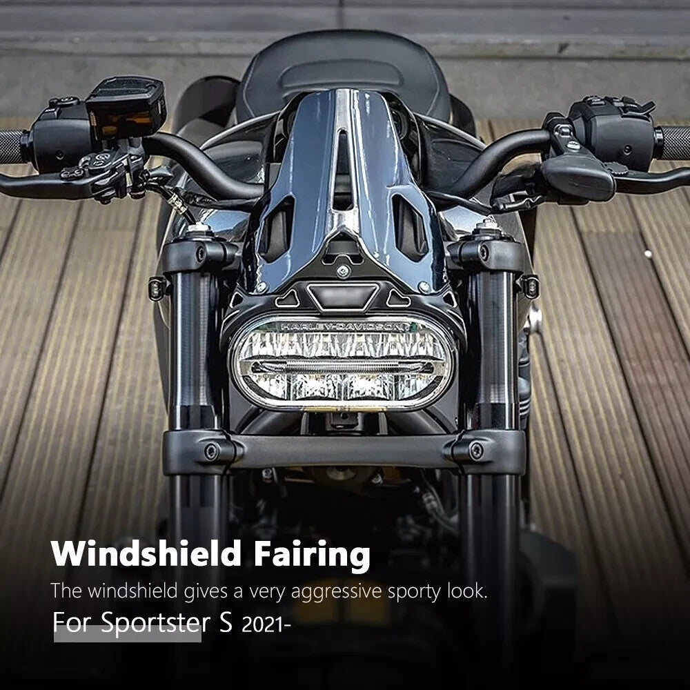 Windscreen Screen Windshield Fairing For Sportster S SPORTSTER S RH1250S 21-23