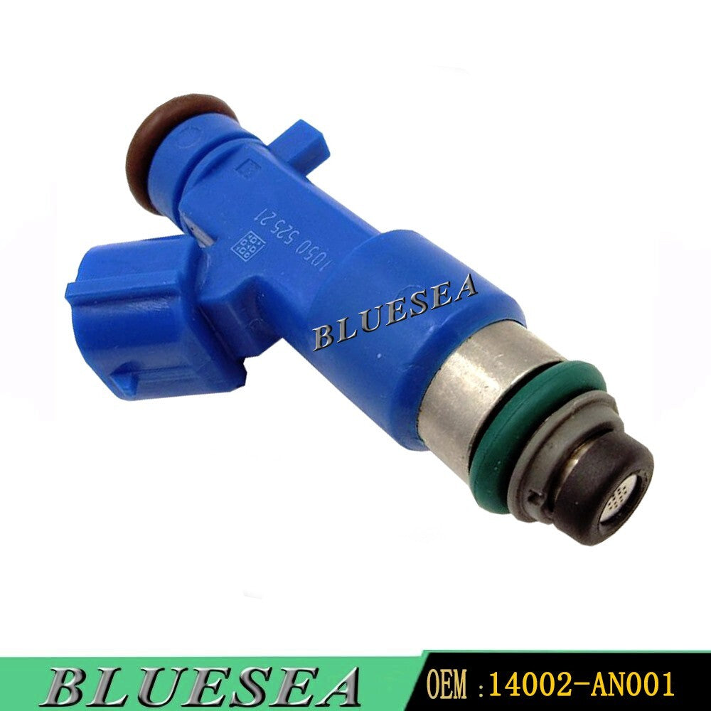 6 PCS NEW 550cc Fuel Injectors for Infiniti G37 for Nissan GT-R V6 3.8L 14002-AN001