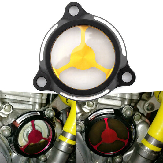 for SUZUKI DRZ400 DRZ 400S DRZ 400SM DRZ400E 2021 Yellow Engine Oil Filter Cover