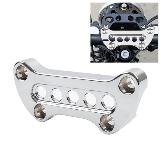 Handlebar Top Bar Riser Clamp Mount for Harley Sportster XL883 XL1200 Softail FX