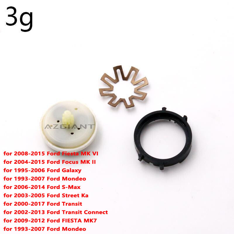 Car side mirror adjustment motor gear kit for Ford Fiesta MK VI 2008 - 2015