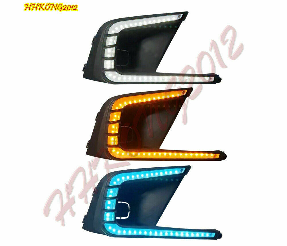 for Honda 11th for Civic 2022-2023 DRL Daytime/Running Lights/Fog Lights 3-Color LED