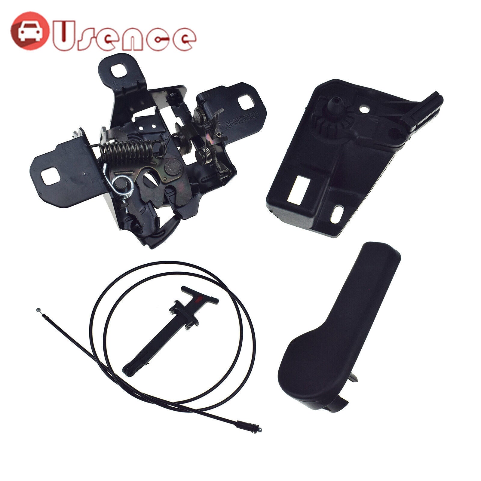 5Pcs Hood Latch Lock Release Pull Latch Handle Cable Set for VW for Golf GTI for Jetta