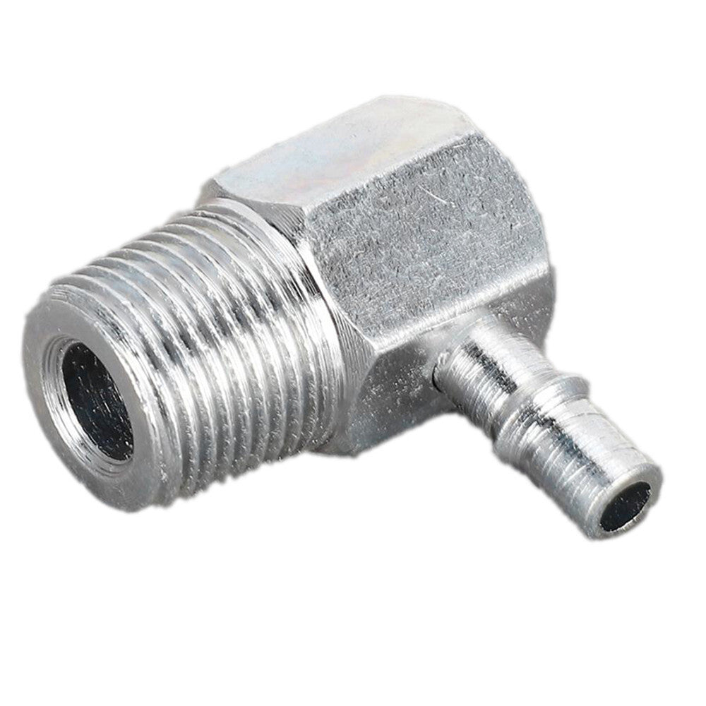 New Intake Manifold Vacuum Fitting 3/8NPT-1/4 Hose Nipple Tube 4535Z 90