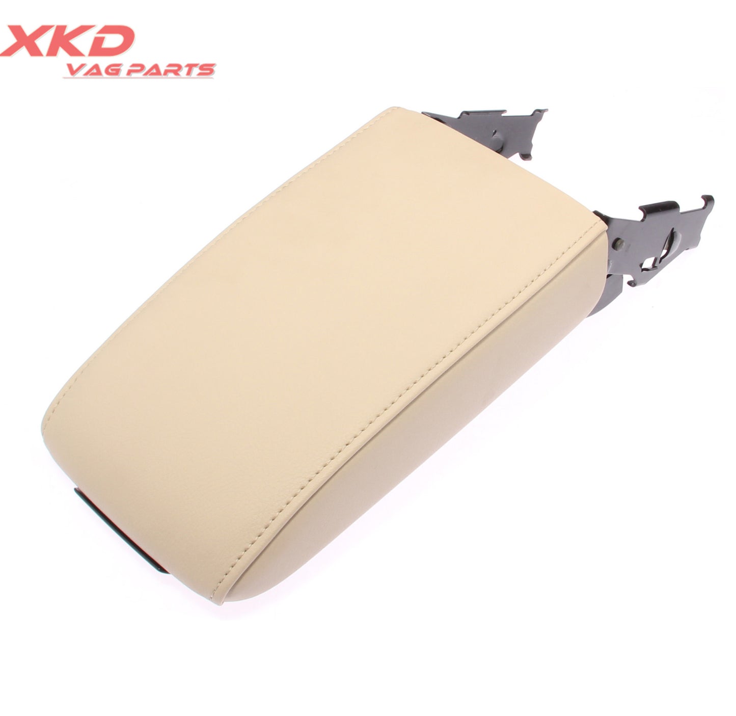 Beige leather center console armrest cover suitable for Volkswagen for Jetta MK6 5C6 864 571