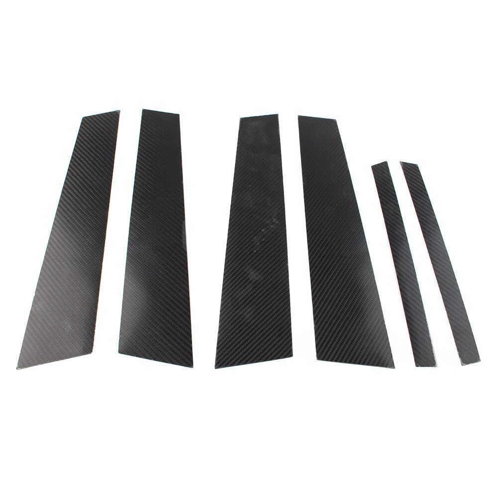 Exterior Door Window B Pillar Post Cover Trim for Mercedes-Benz E Class 2017-19