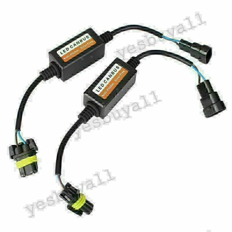 9006 Led Warning Canceler Error Free Load Resistor Anti-flicker Canbus Decor
