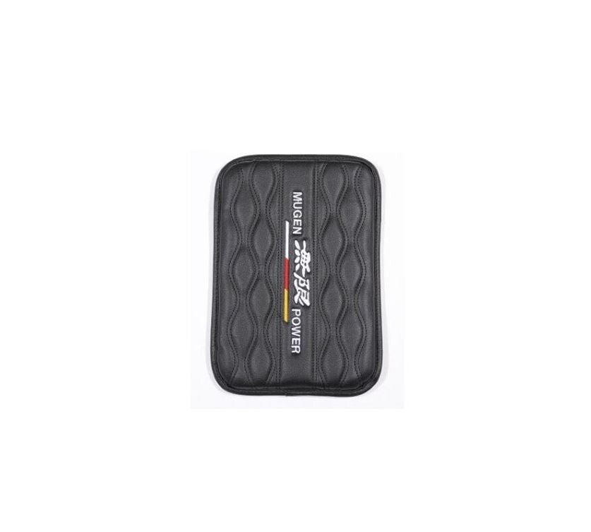 Black Mugen center console armrest cushion cover for Honda for Acura
