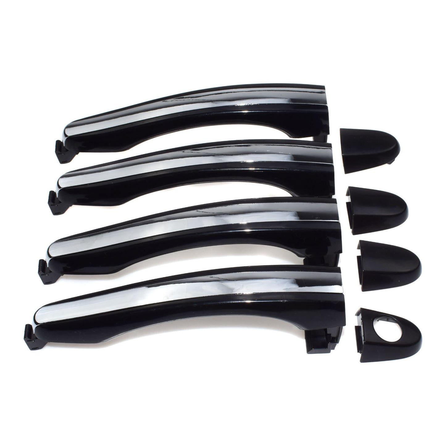 4Pcs Front Rear Left Right Side Exterior Door Handle for Hyundai Azera 2006-2011