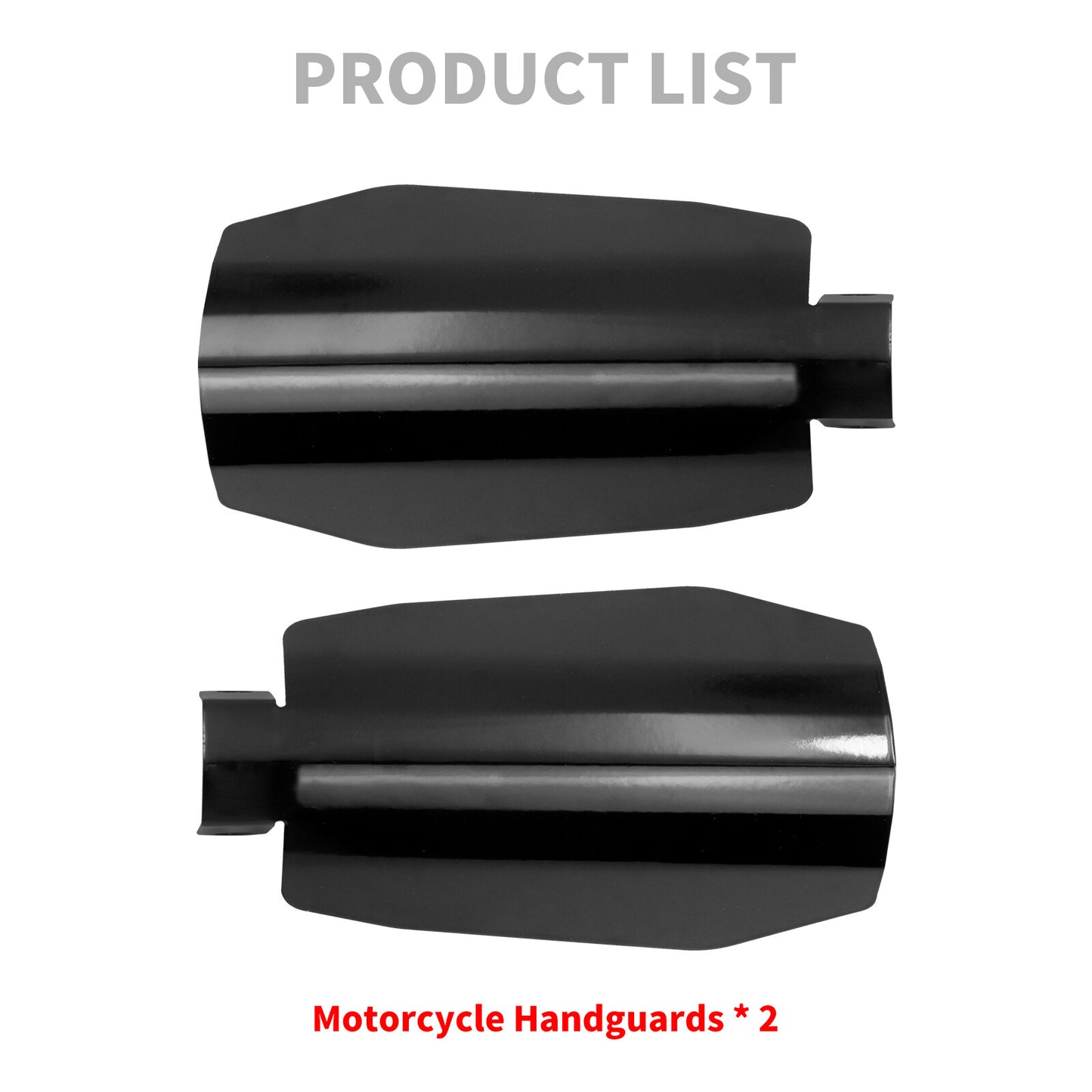 Handle Bar Hand Guards Protector Wind Deflector Shield Cover Fit for Harley