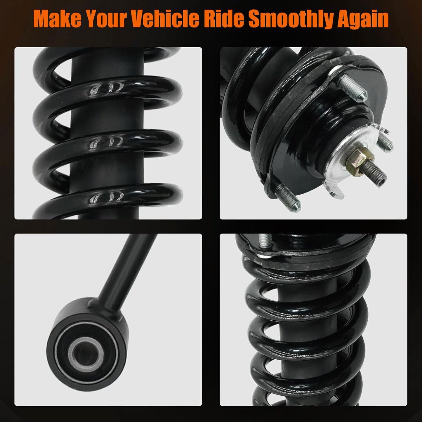 4-piece adaptive front and rear shock absorber kit for Chevrolet for Corvette C5 97-02 5.7L 