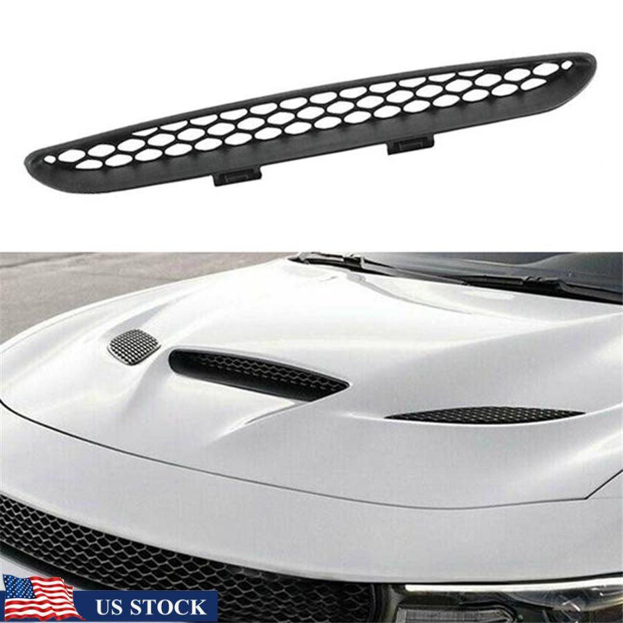 Car Front Hood Scoop Cover Center Grid Grille Trim for Dodge for Charger 68202462AD