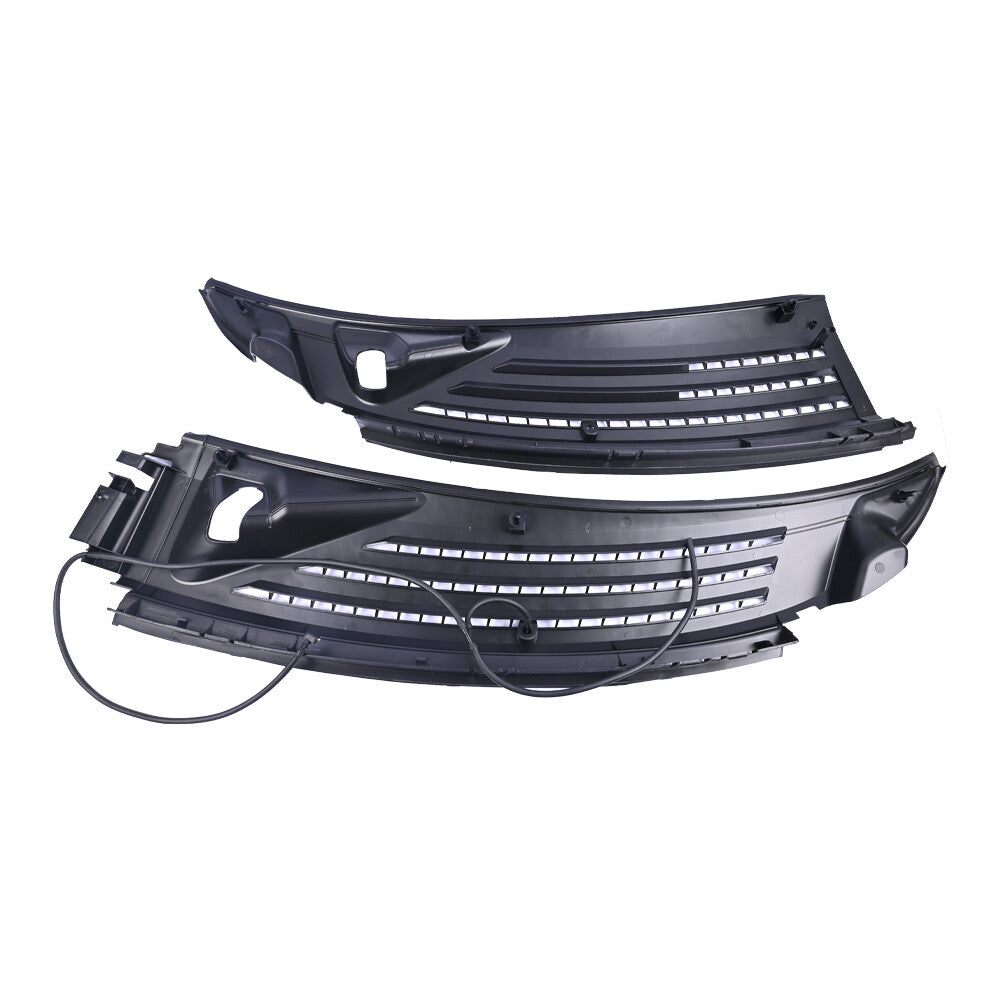 For 2009-2014 for Ford F150 for Ford Cowl Panel Grille Set w/ Seals RH  LH Pair