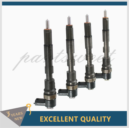 4pcs Fuel Injector for Chrysler Voyager for Jeep Cherokee 2.5, 2.8 CRD 0445110059