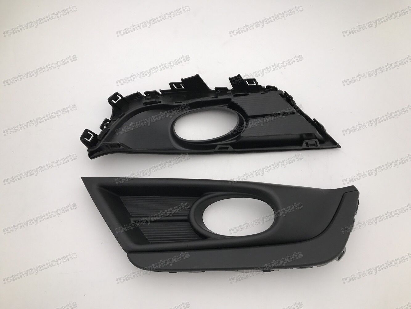 1Pair Front Left Right Fog Lamp Light Cover Trim Bezel for Honda CRV 2017-2018