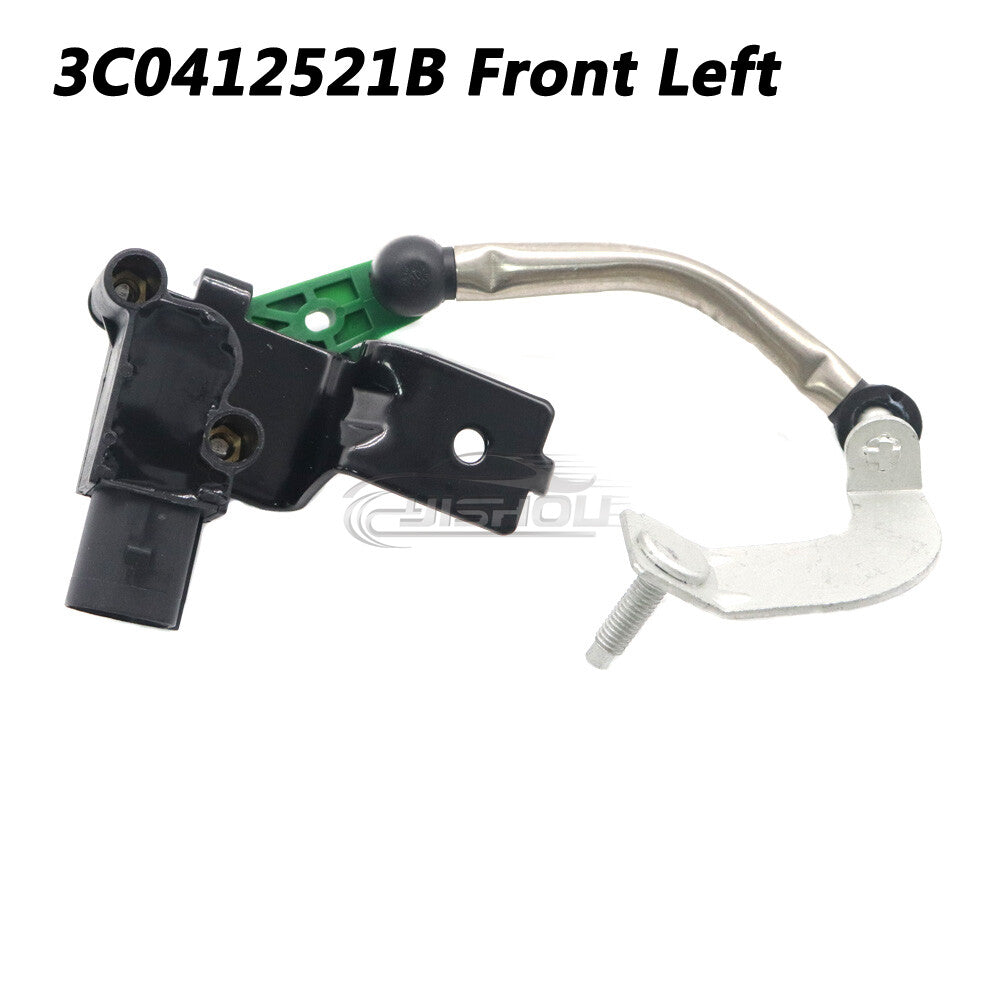 2x Headlight Level Sensor for Audi Q3 for VW for Golf for Tiguan CC 3C0412521B 3C0412522B
